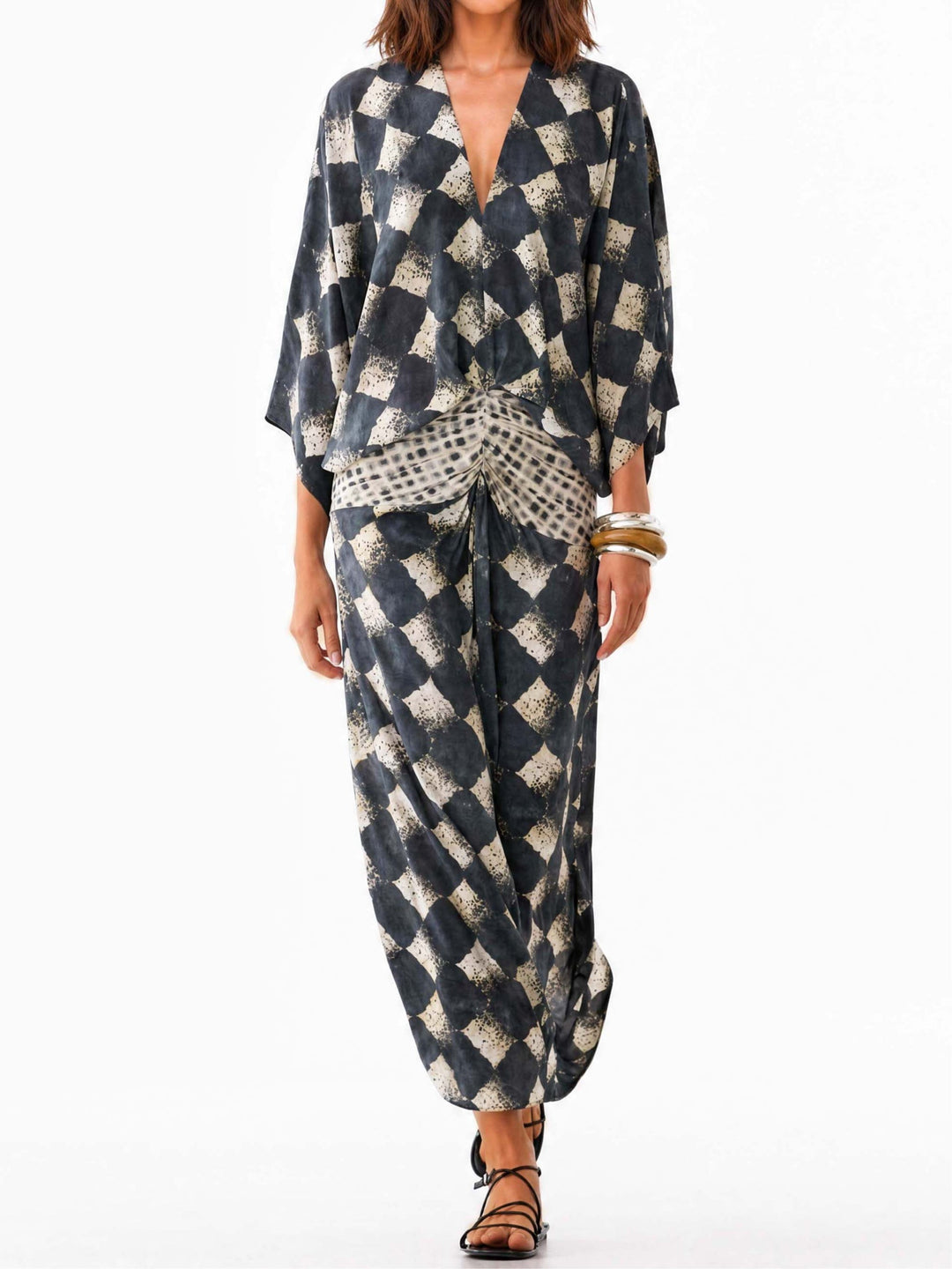 Elena™ | Riviera Mosaic Maxi Dress