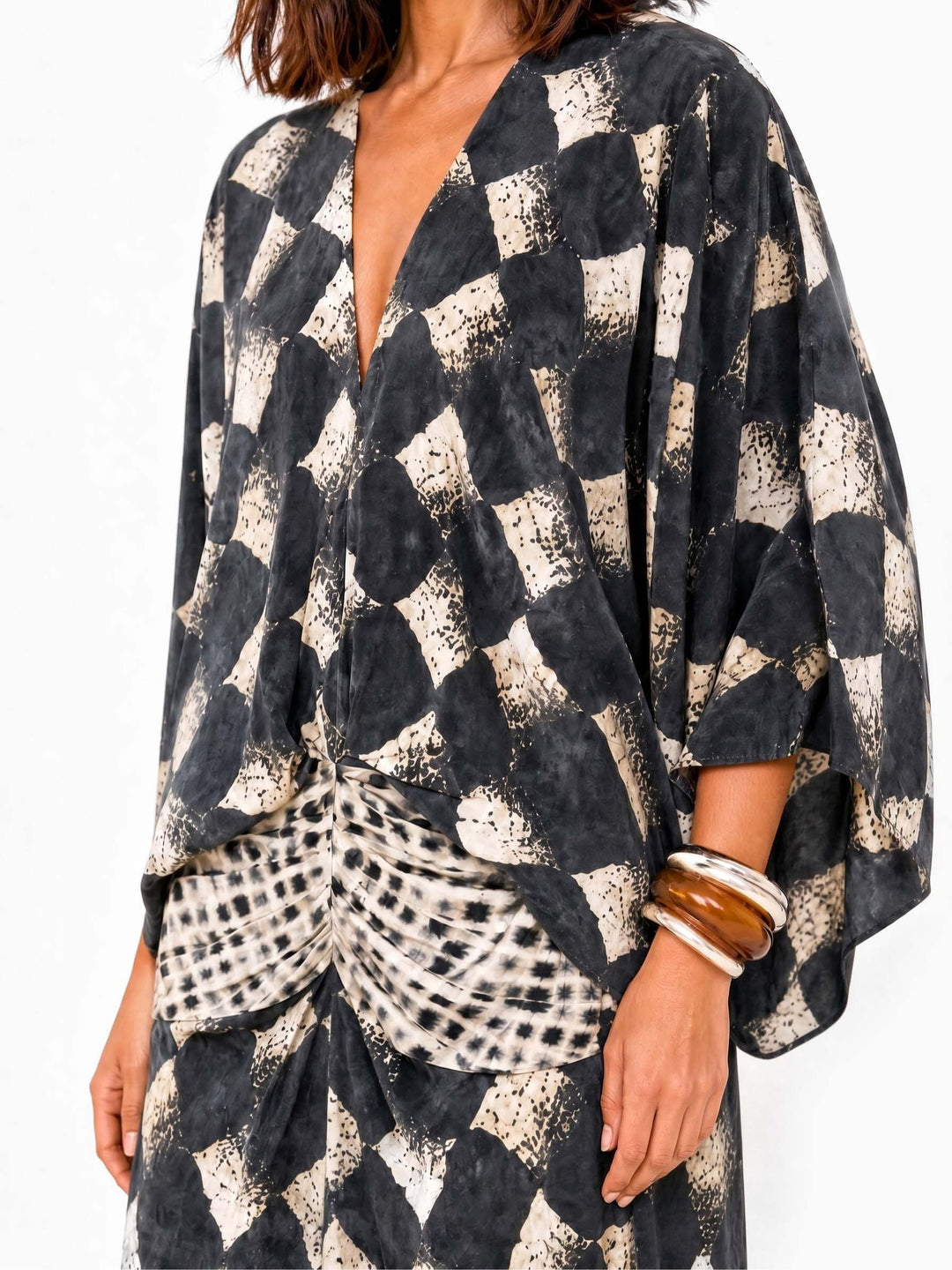 Elena™ | Riviera Mosaic Maxi Dress