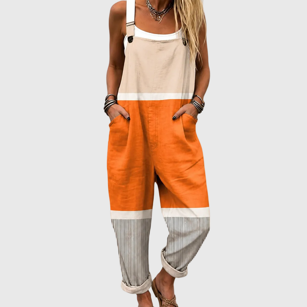 Cozy Graphic Overalls