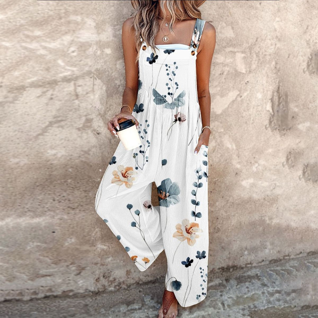 Cozy Printed Jumpsuit