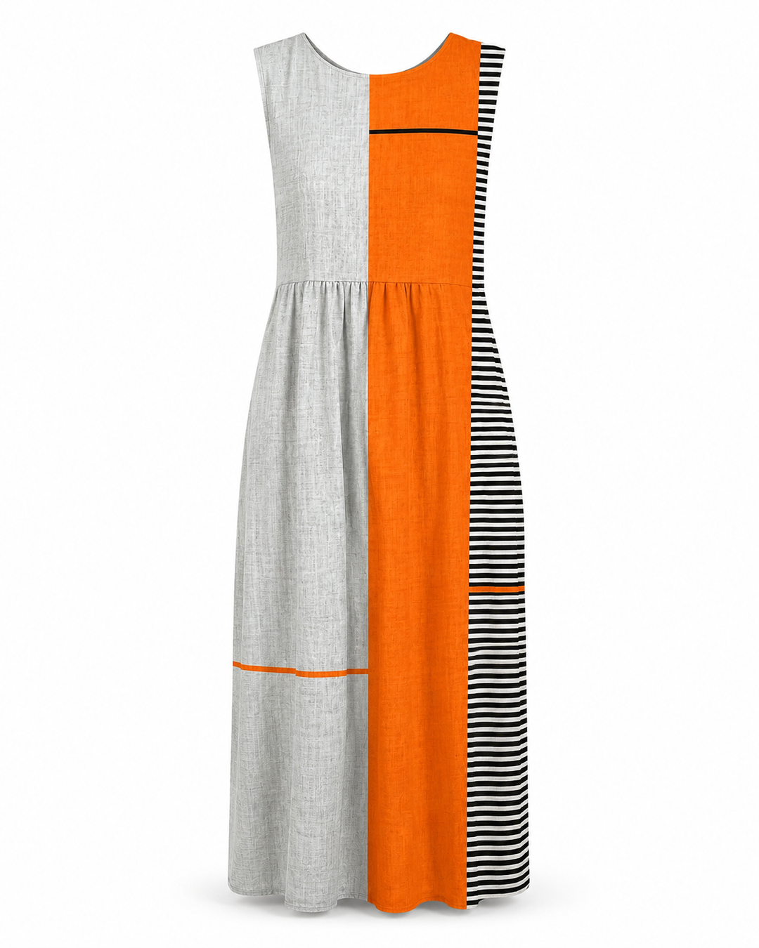 Rosalie™ | Robe midi à motif cachemire botanique