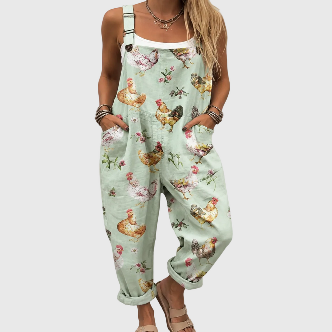 Cozy Printed Jumpsuit