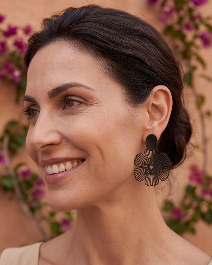Fiore Non-Piercing Clip-On Earrings