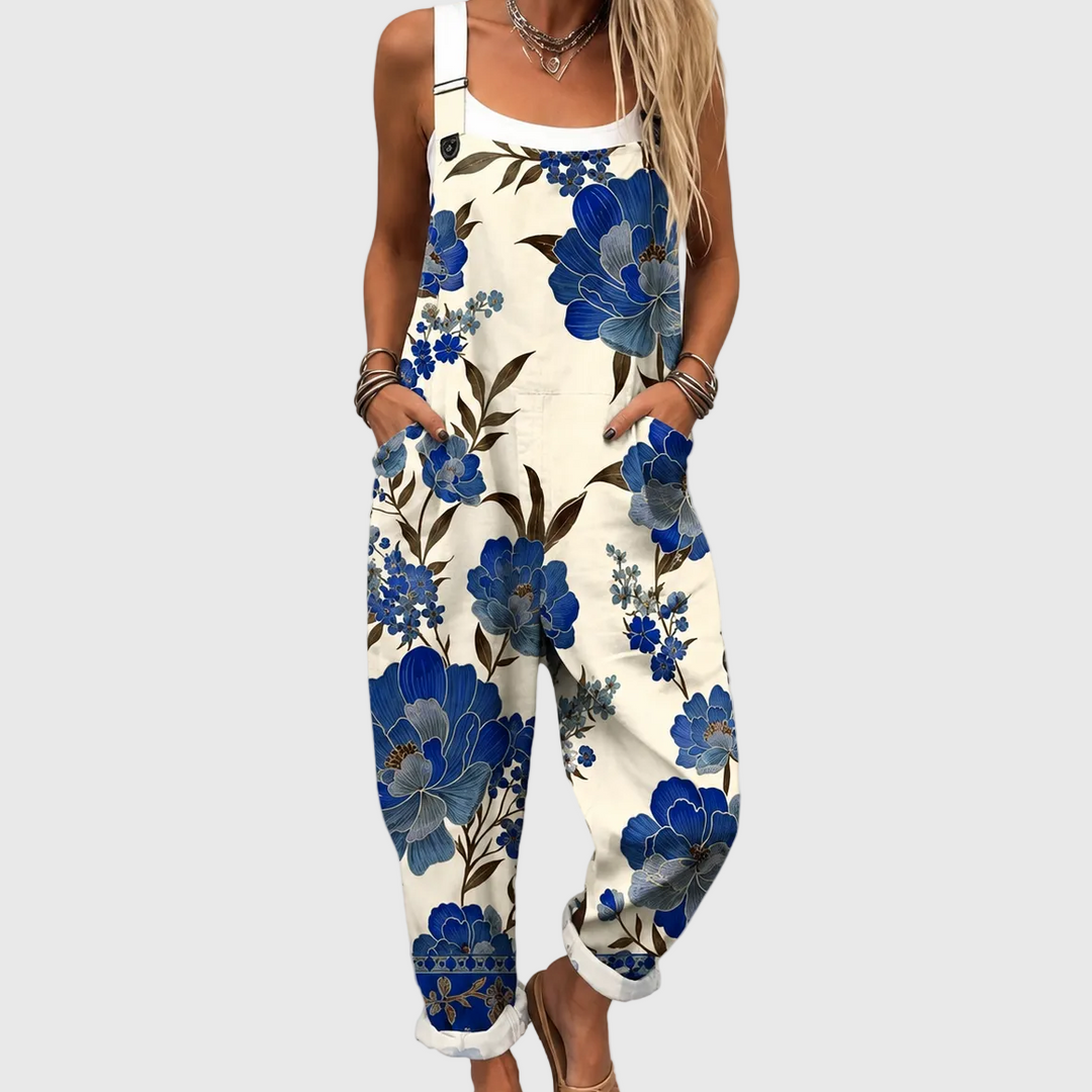 Cozy Printed Jumpsuit