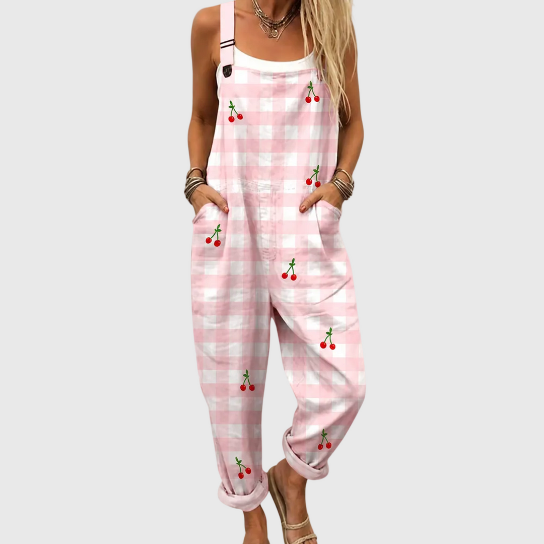 Cozy Printed Jumpsuit