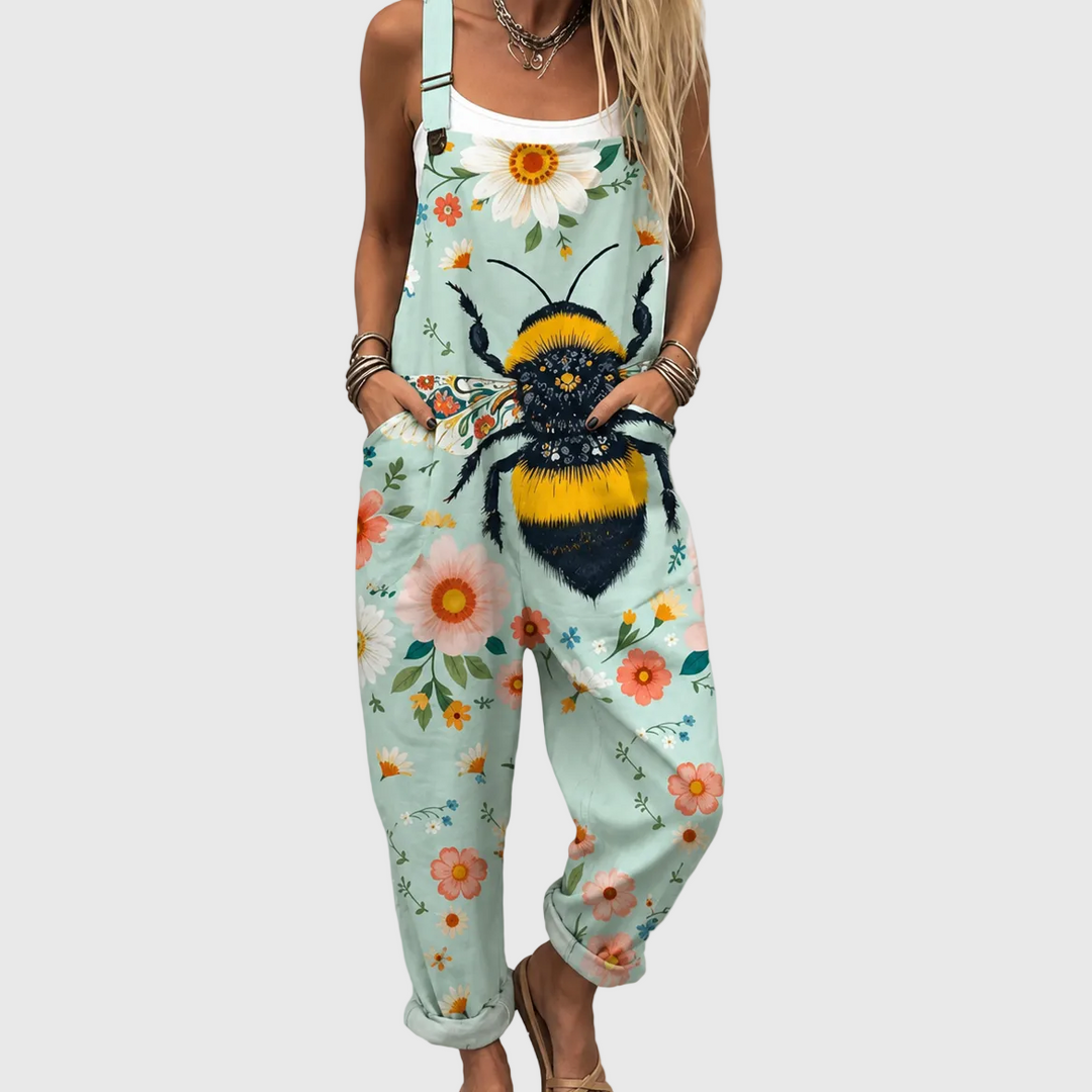 Cozy Printed Jumpsuit