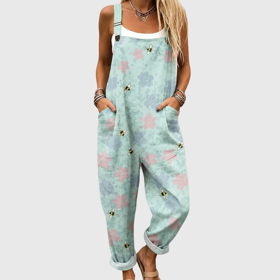 Cozy Printed Jumpsuit