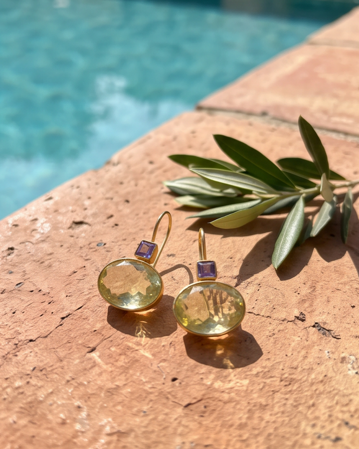 Zelina Statement Earrings
