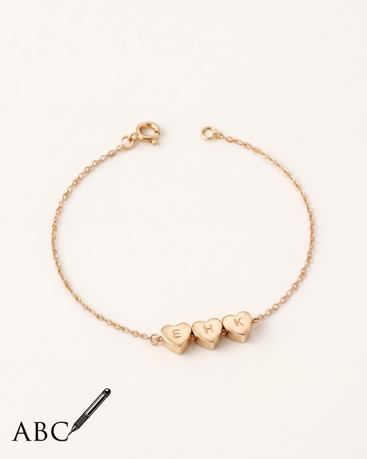 Customizable Suraya Bracelet with Your Choice of Initials