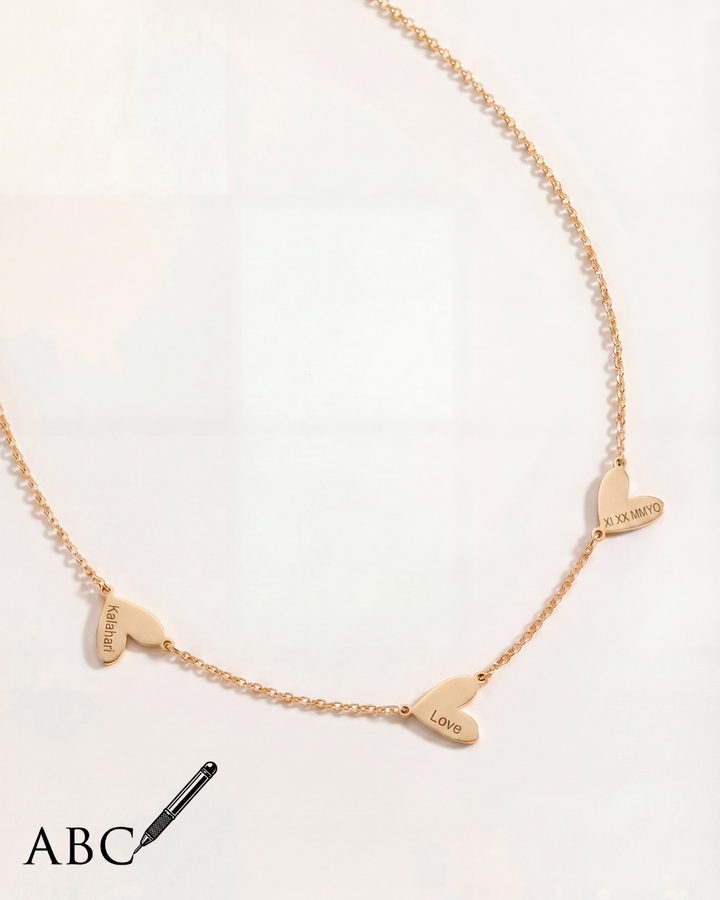 Elena Necklace (Personalized Message)
