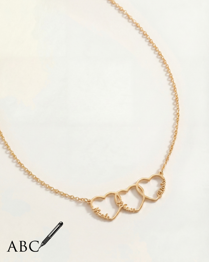 Aurore Necklace: Customizable Words of Choice