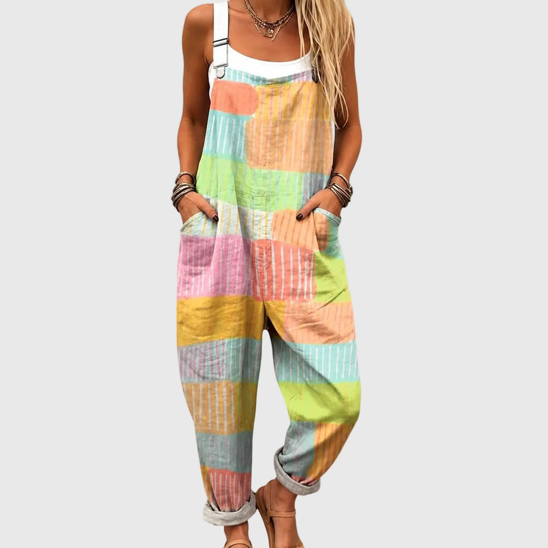 Cozy Printed Jumpsuit