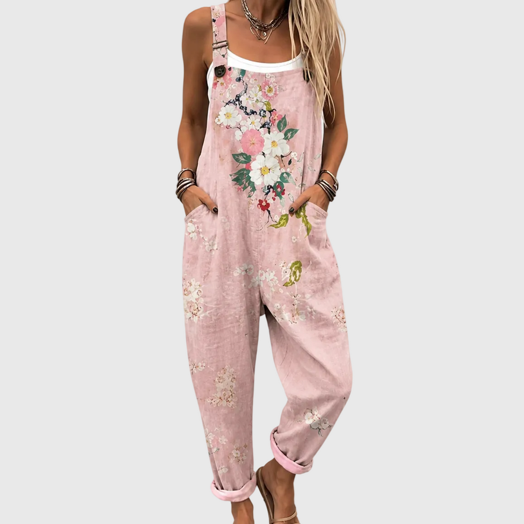 Cozy Printed Jumpsuit
