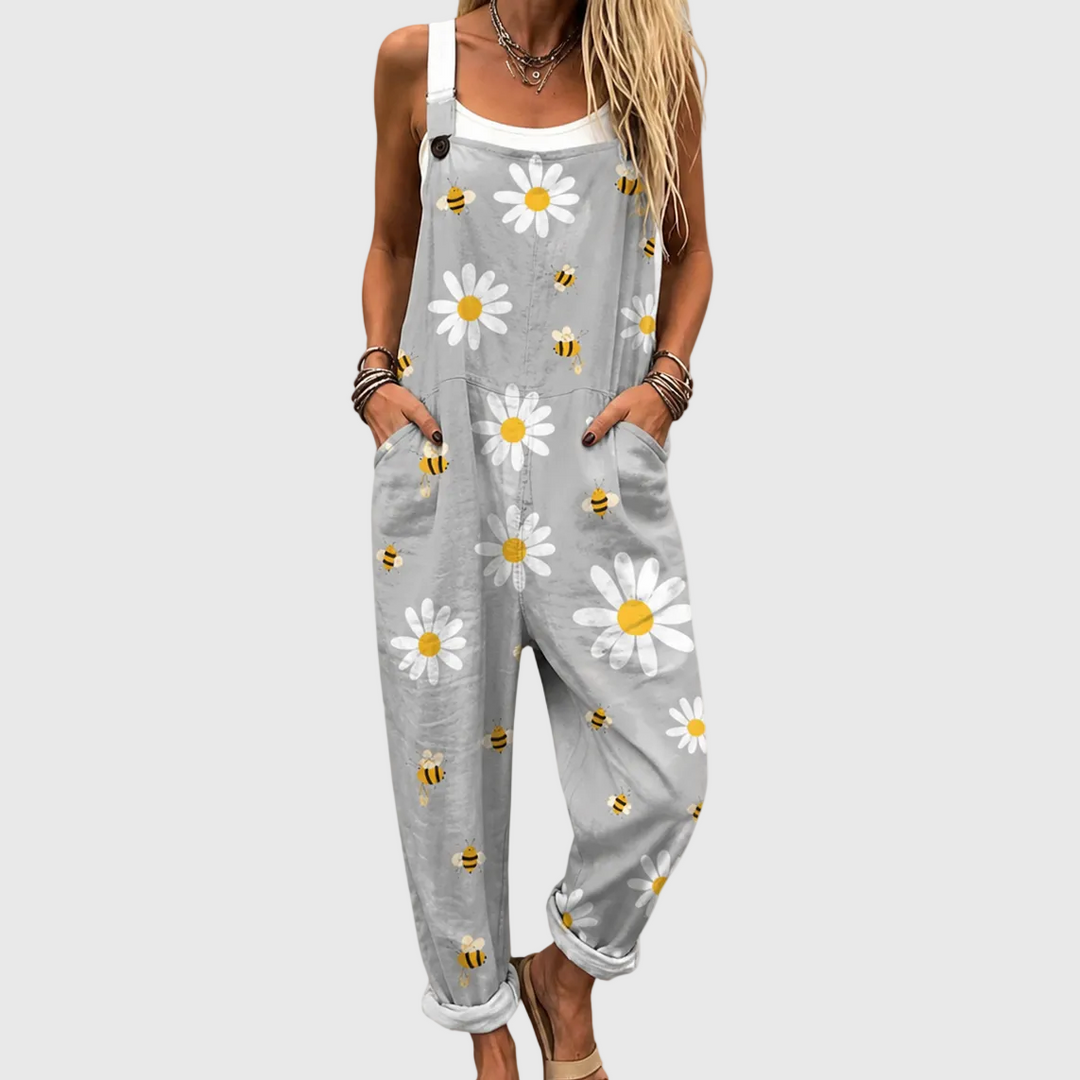 Cozy Printed Jumpsuit