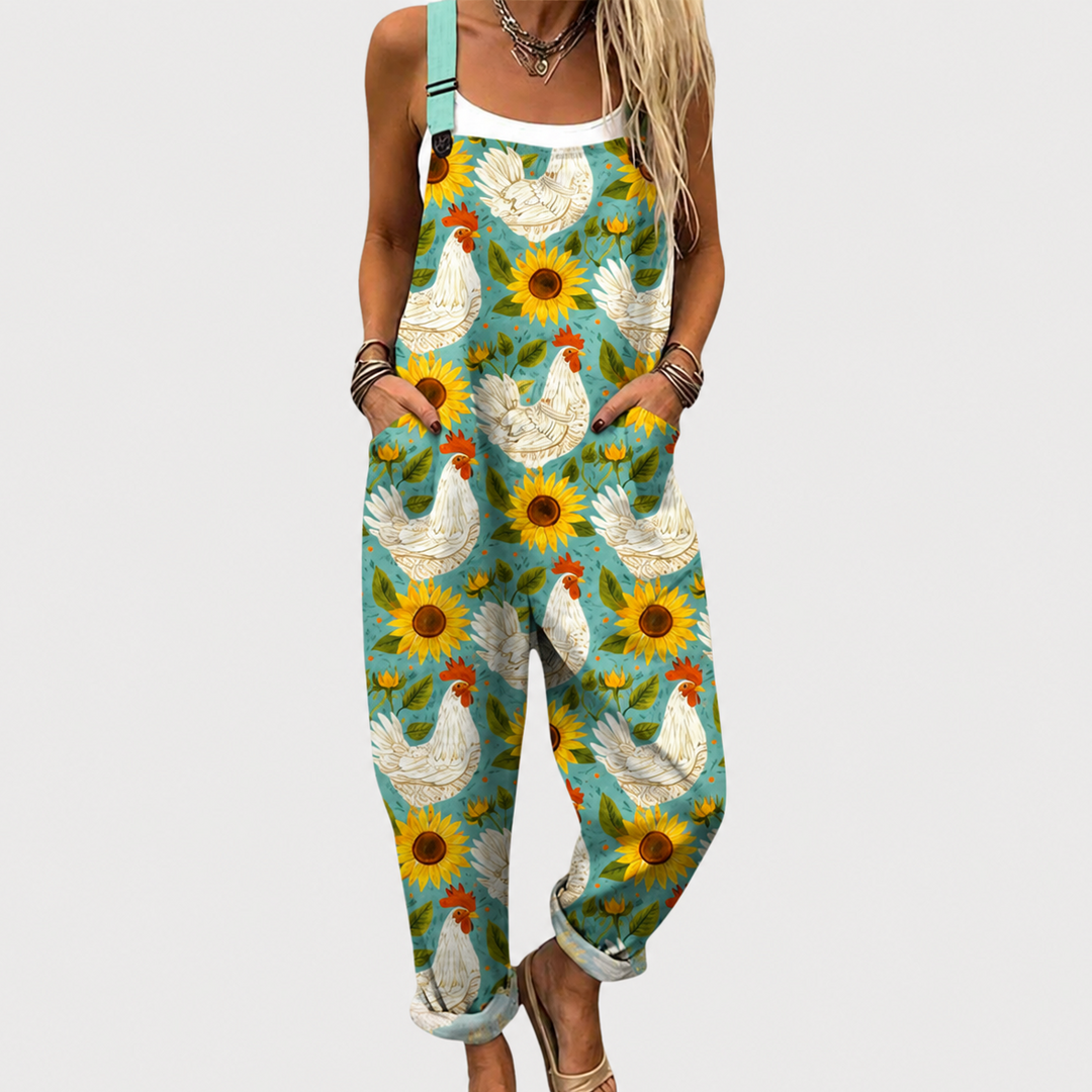 Cozy Printed Jumpsuit