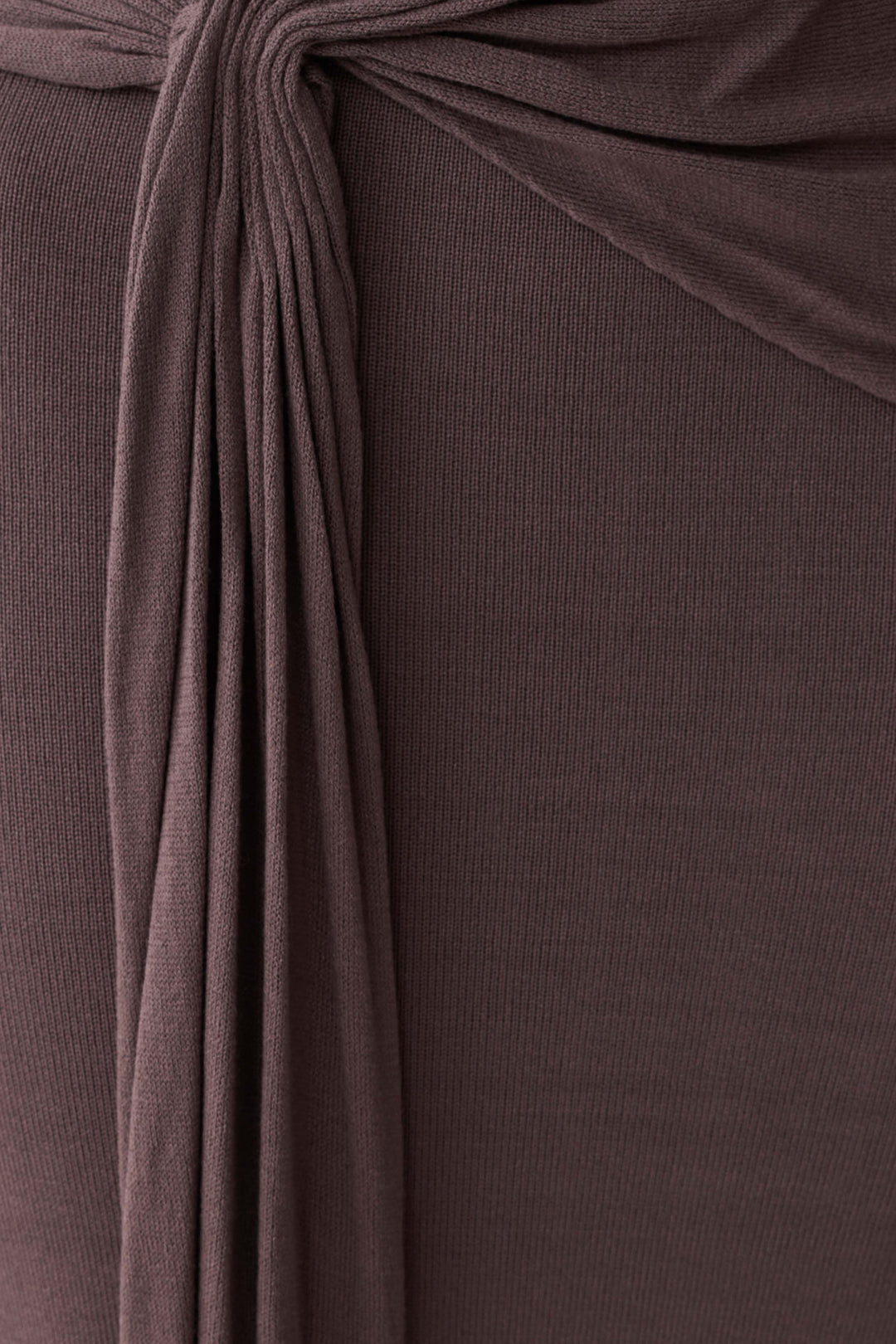 Cindylou Halter Knit Maxi Dress - Peppercorn