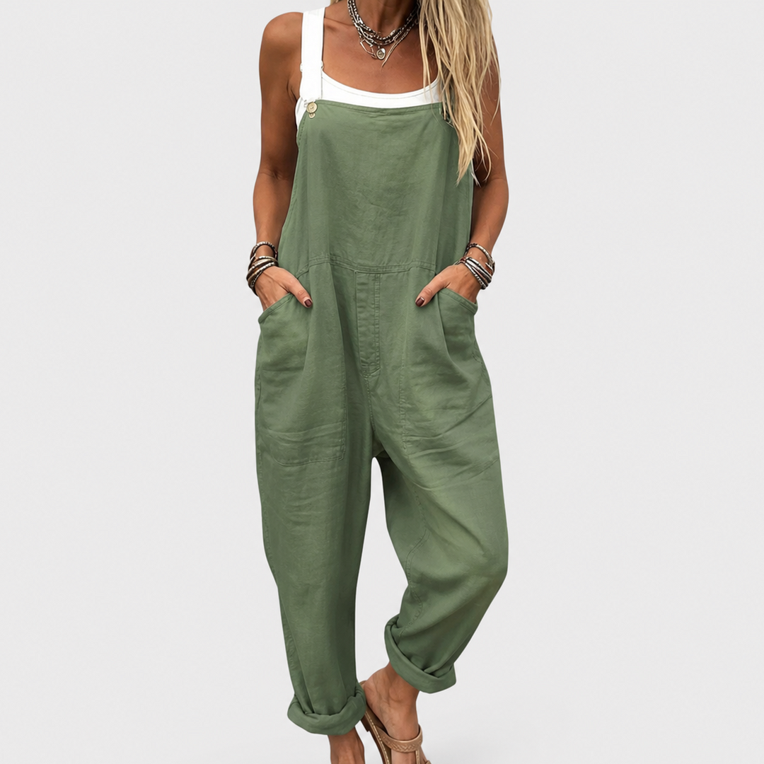 Cozy Printed Jumpsuit