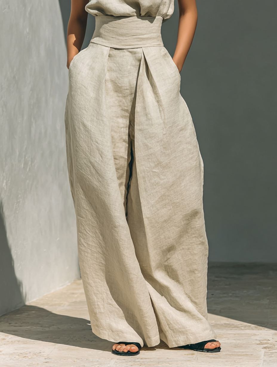 Arielle™ | Sandstone Linen Blend Set