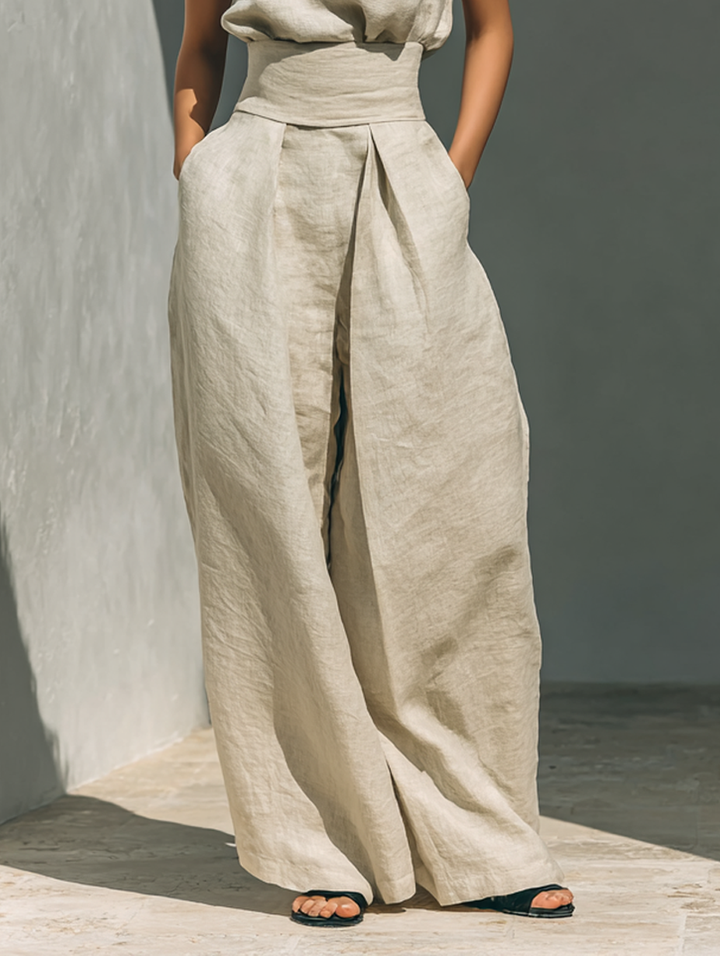 Arielle™ | Sandstone Linen Blend Set
