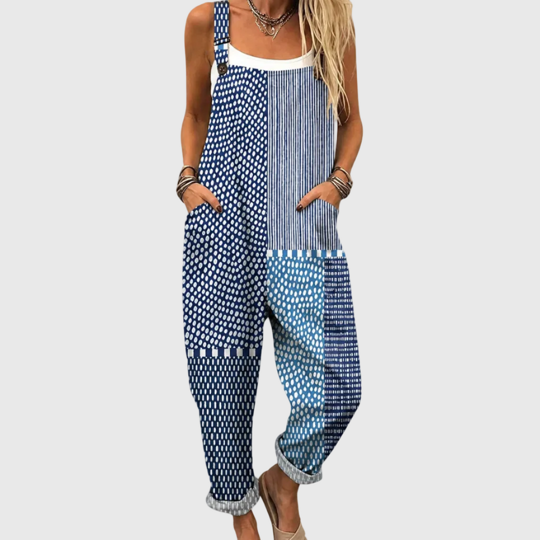 Cozy Printed Jumpsuit