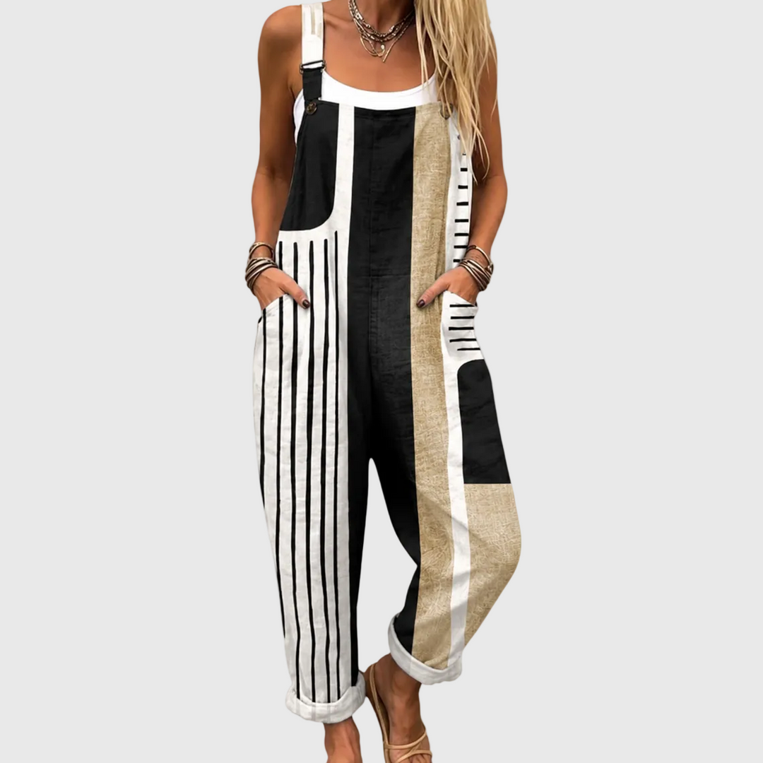 Cozy Printed Jumpsuit