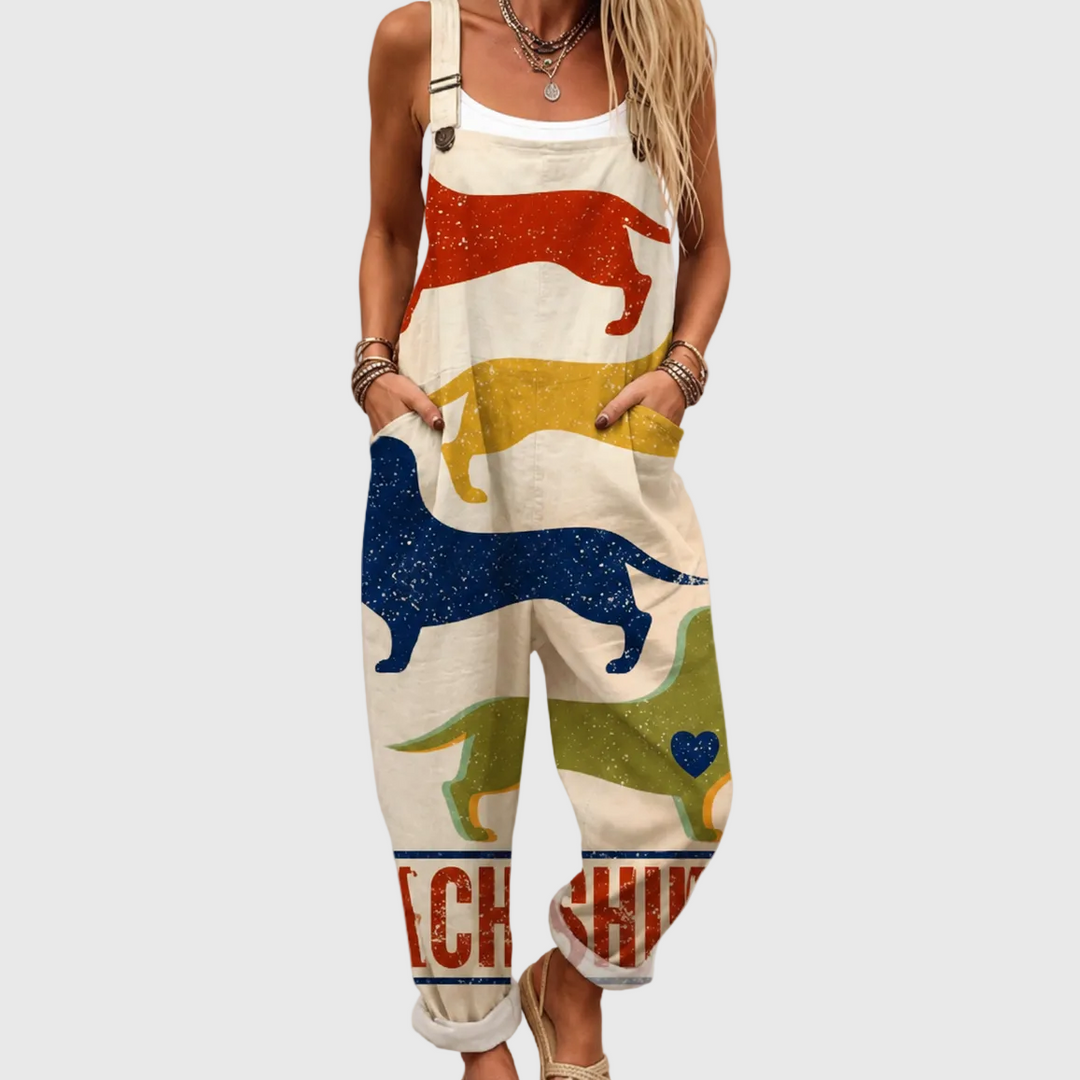 Cozy Printed Jumpsuit