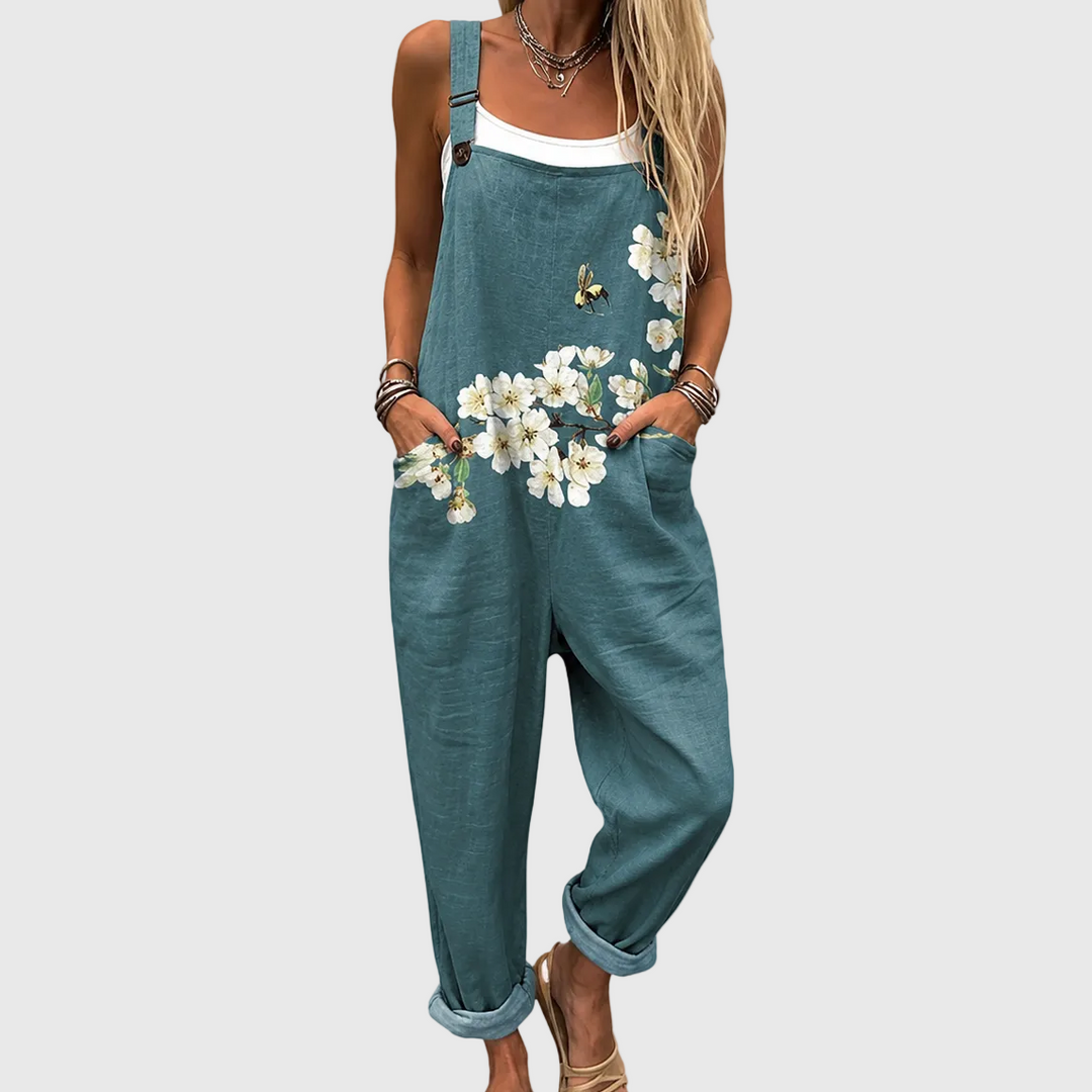 Cozy Printed Jumpsuit