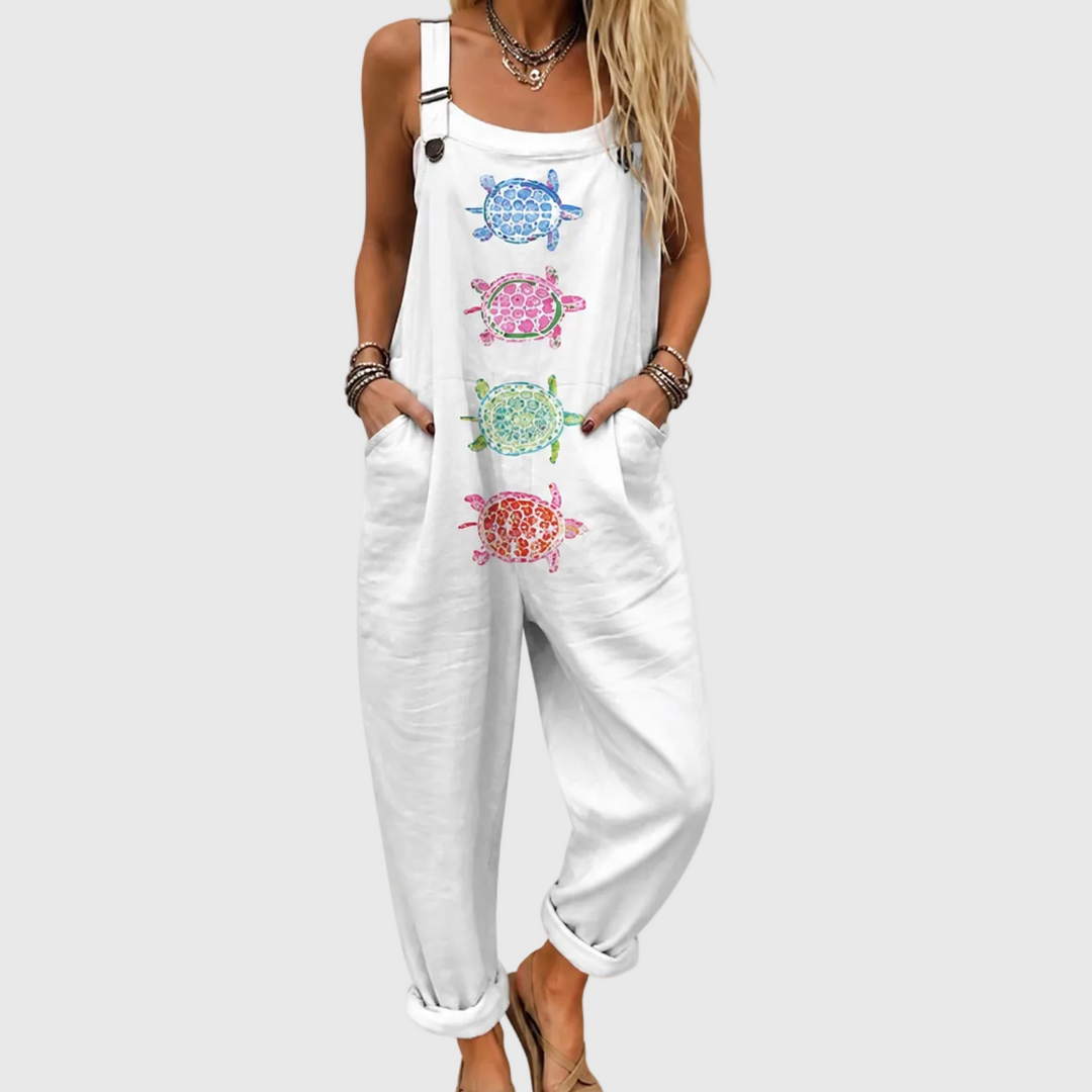 Cozy Graphic Jumpsuit