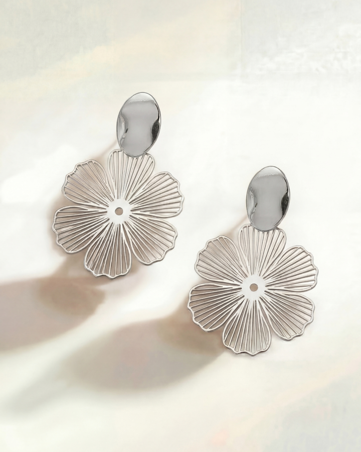 Fiore Non-Piercing Clip-On Earrings