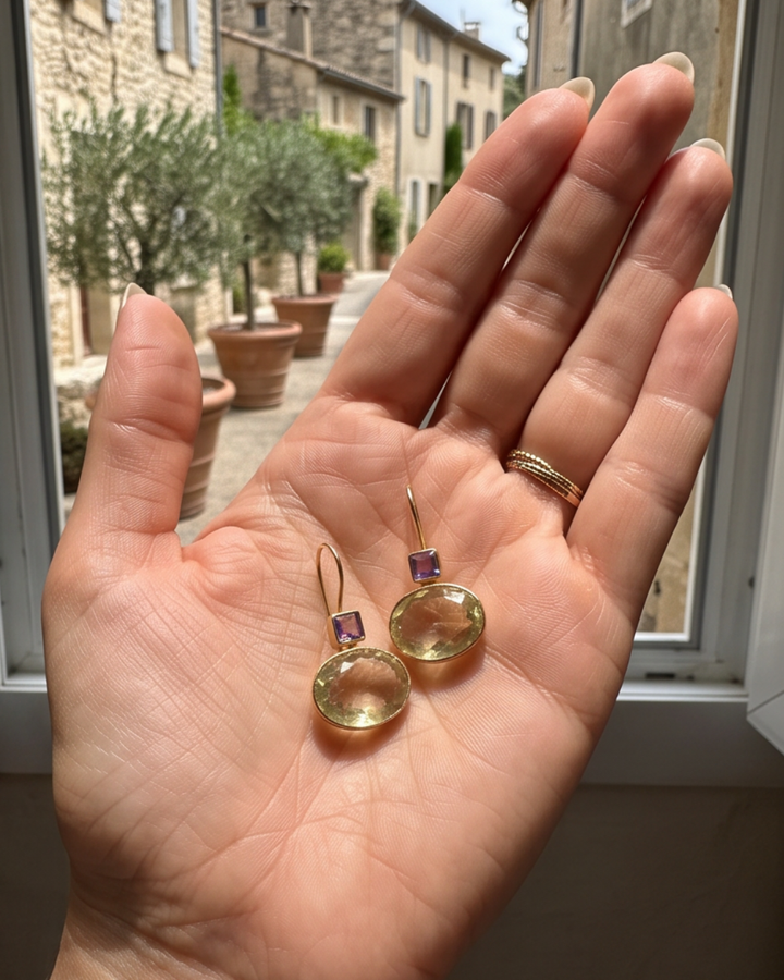 Zelina Statement Earrings