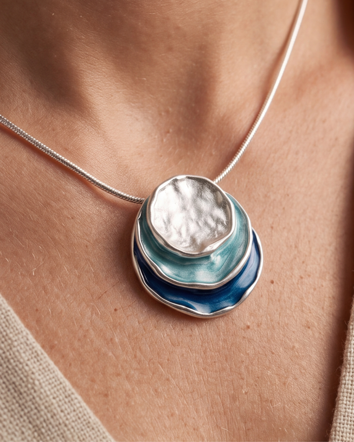 Equestrian-Inspired Mare Pendant Necklace