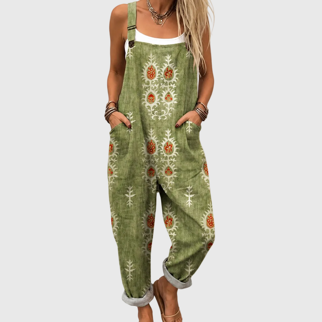 Cozy Printed Jumpsuit