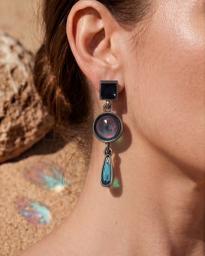 Serena Non-Pierced Clip-On Earrings