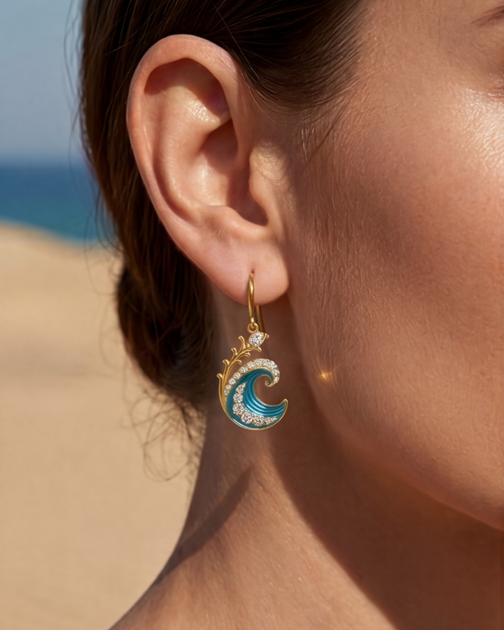Calypso-Inspired Earrings
