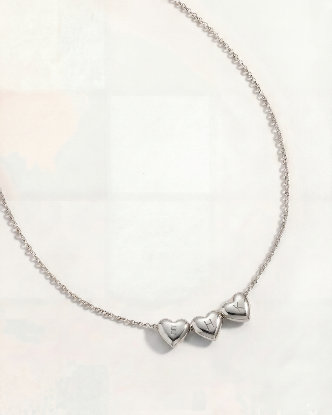Customizable Amarin Necklace with Your Chosen Initials