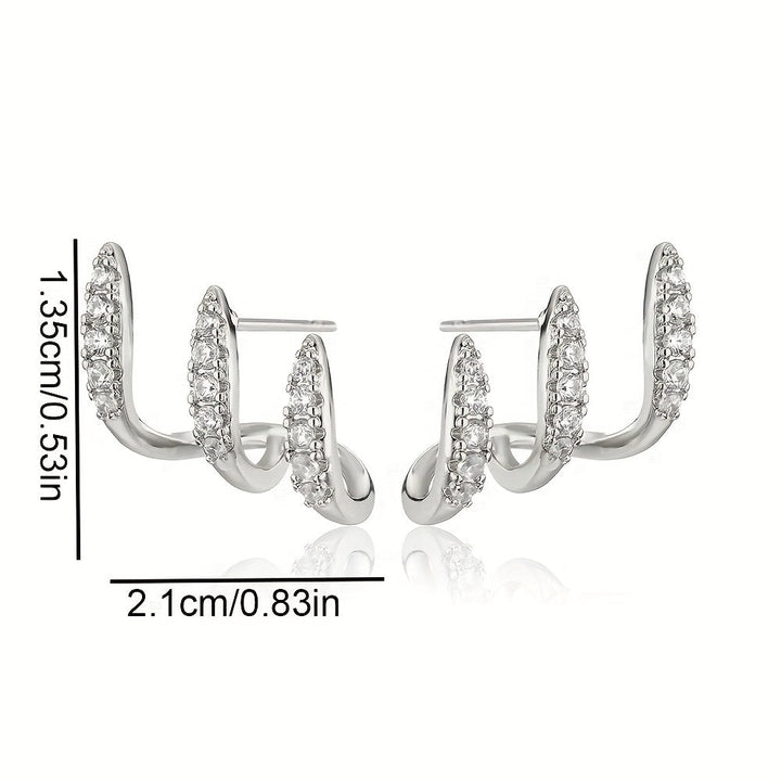 Chic Double Hoop Earrings