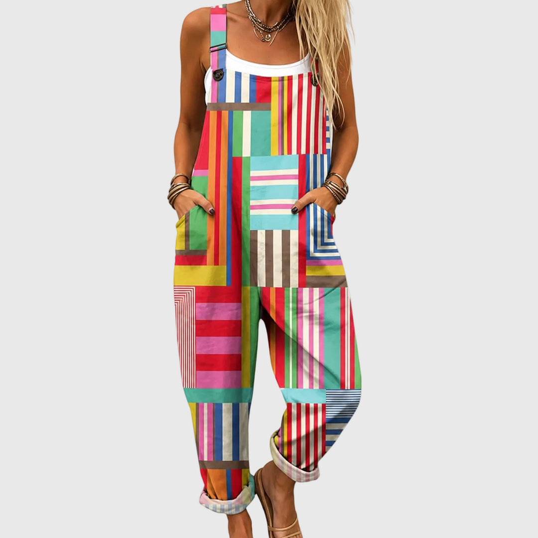 Cozy Printed Jumpsuit