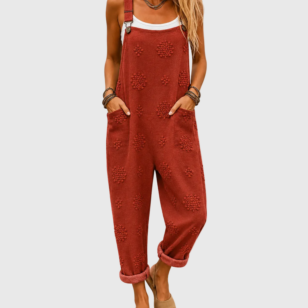 Cozy Printed Jumpsuit