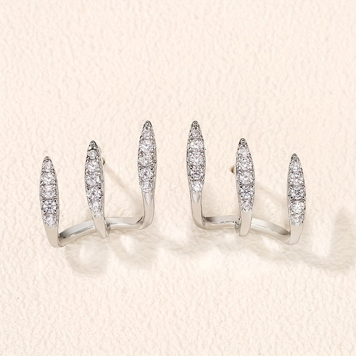 Chic Double Hoop Earrings