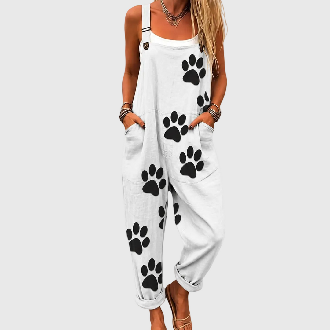 Cozy Printed Jumpsuit