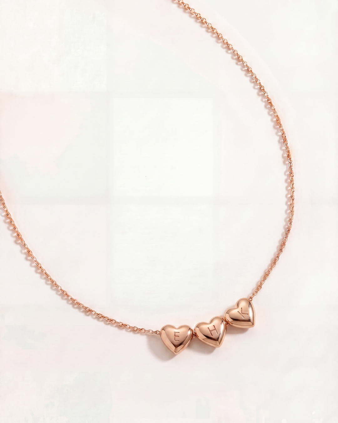 Customizable Amarin Necklace with Your Chosen Initials