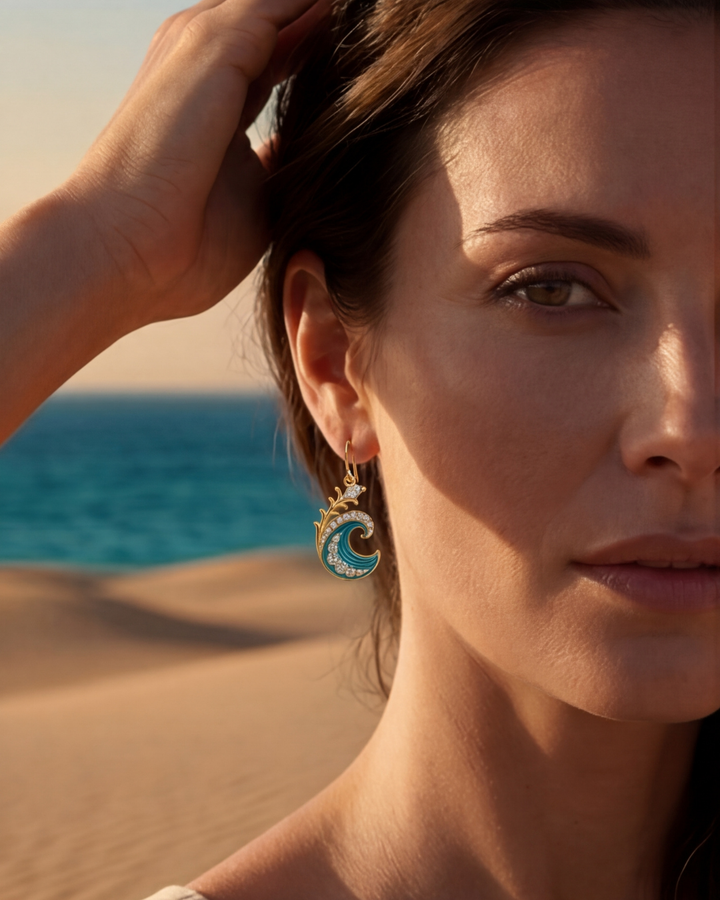 Calypso-Inspired Earrings