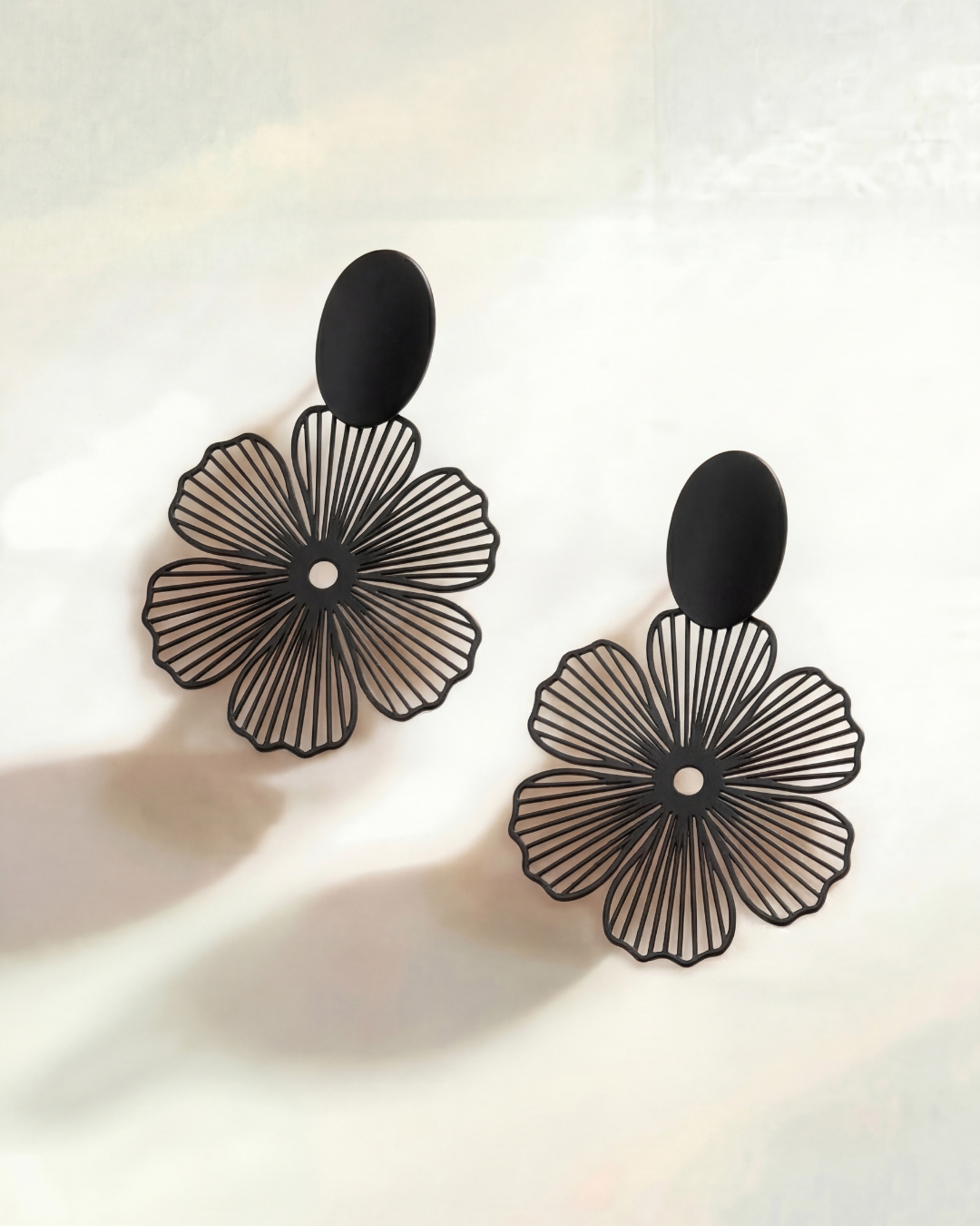 Fiore Non-Piercing Clip-On Earrings