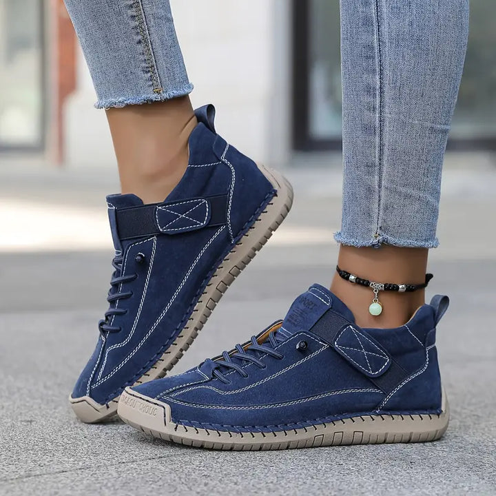 Mila™ | FlexStep Leather Comfort Sneakers