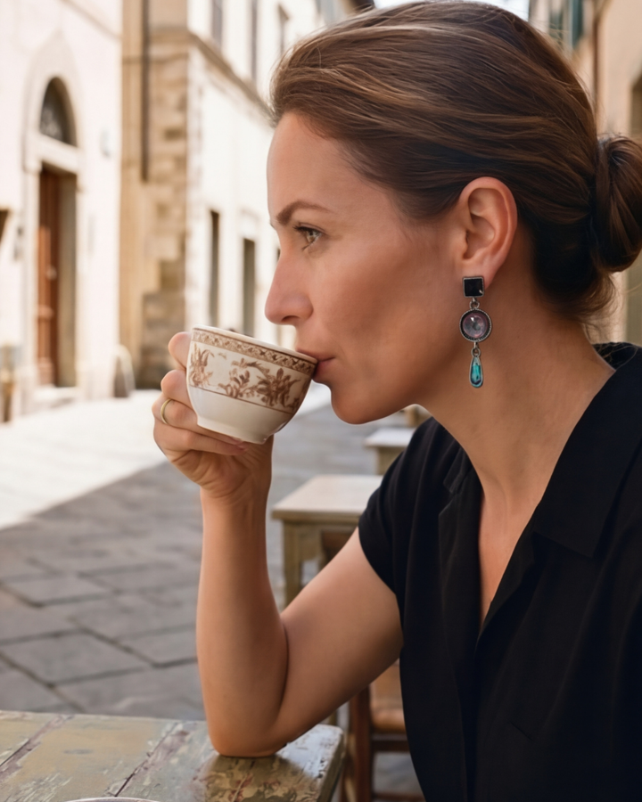 Serena Non-Pierced Clip-On Earrings