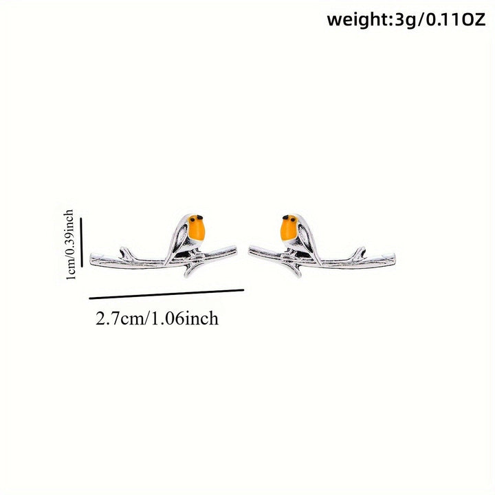 Redbreast-Inspired Earrings