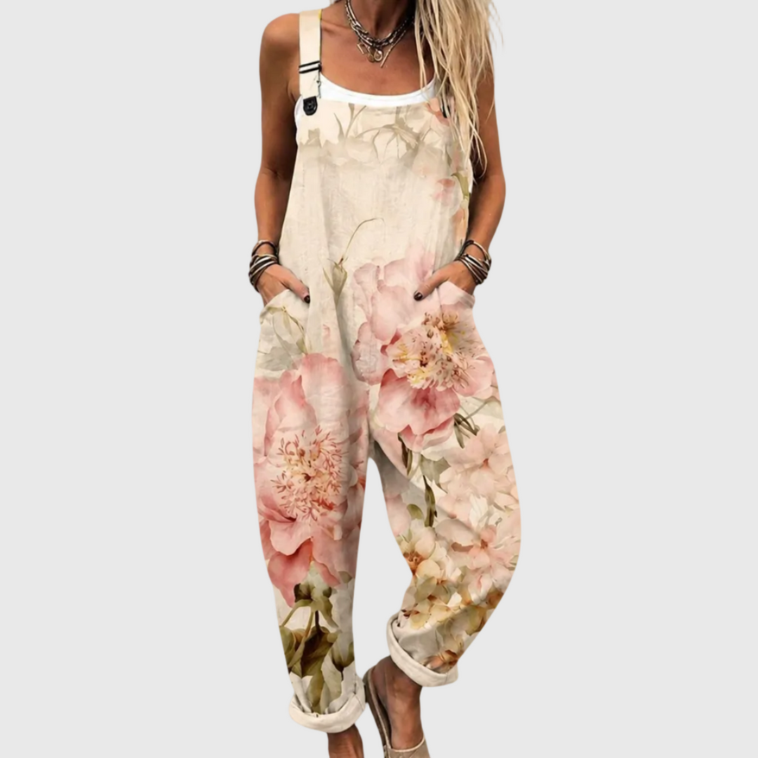 Cozy Printed Jumpsuit