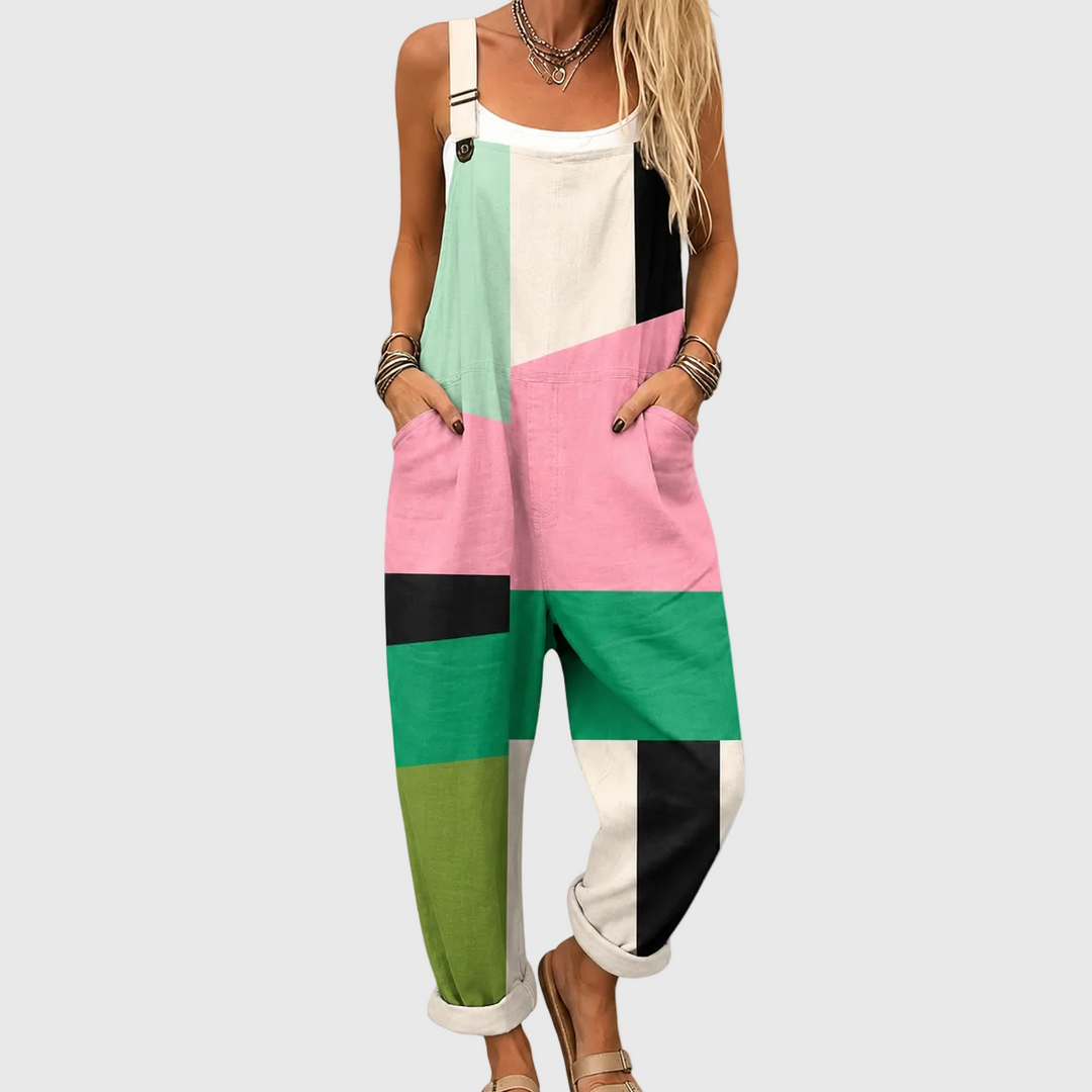 Cozy Printed Jumpsuit