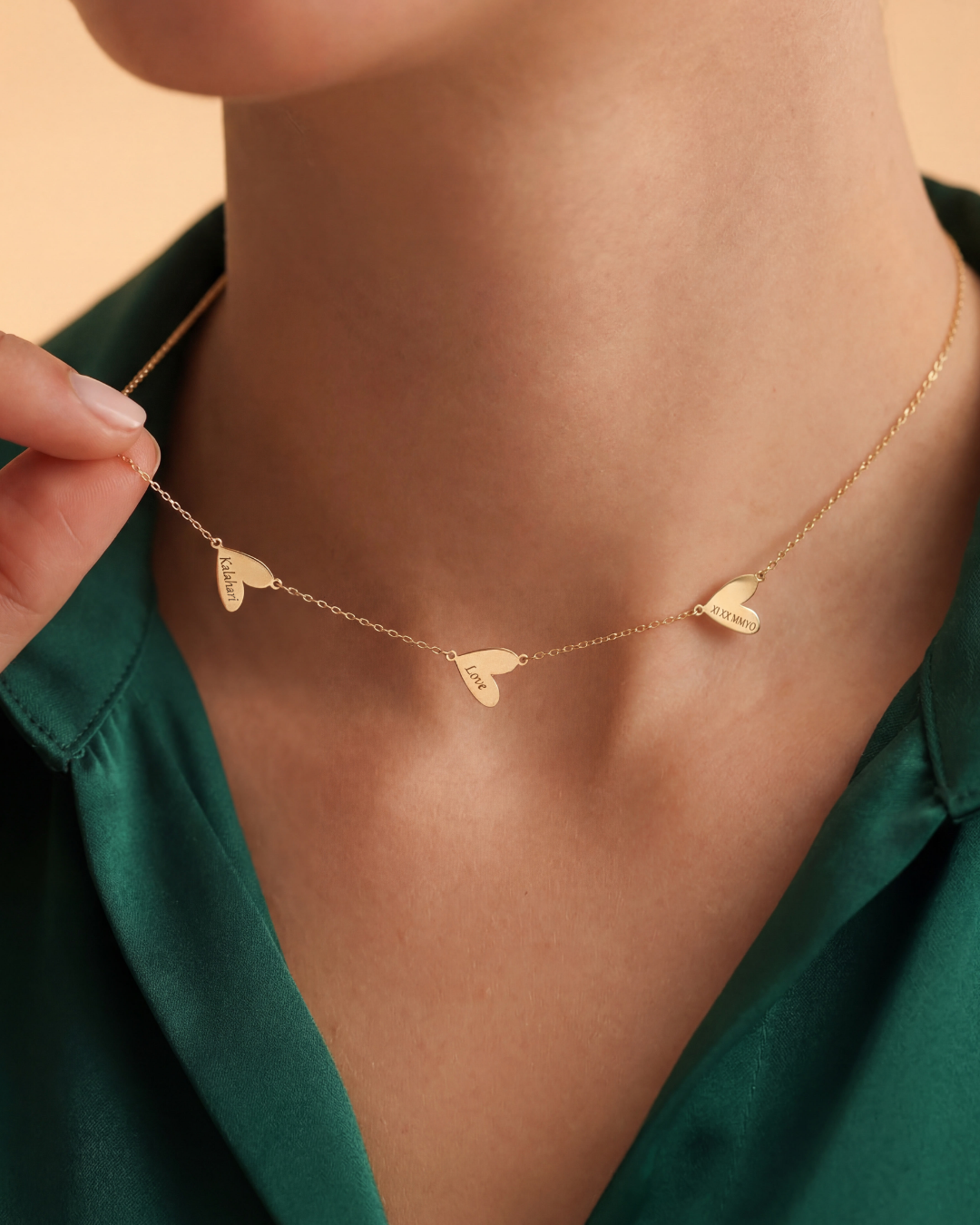 Elena Necklace (Personalized Message)