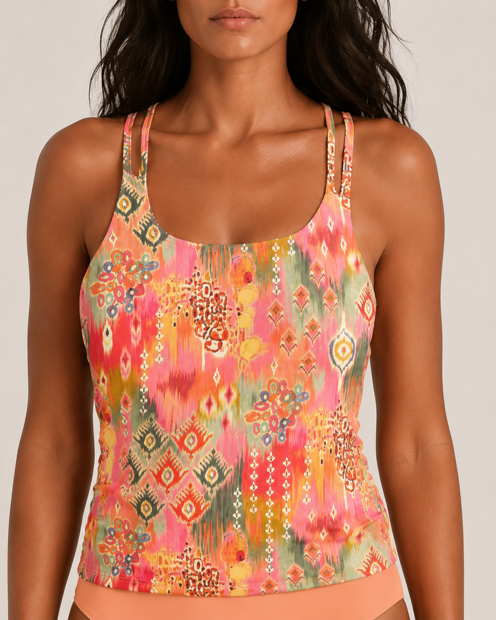 Jasmine™ | Sunset Mosaic Tankini